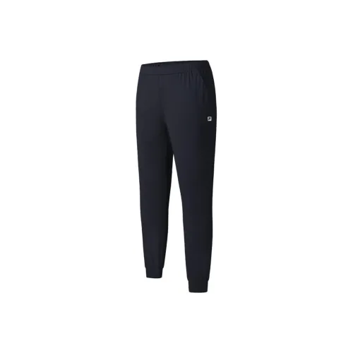 FILA Фитнес Вязаные Тренировочные Брюки Мужские RD Королевский Синий