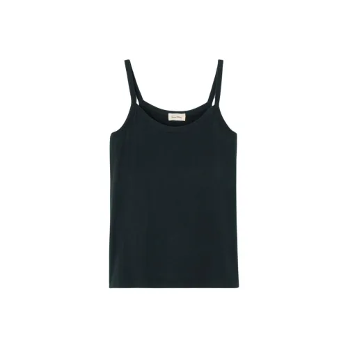 AMERICAN VINTAGE A.M FW24 DÉBARDEUR Femme GAMIPY Топ на бретелях Женский Черный