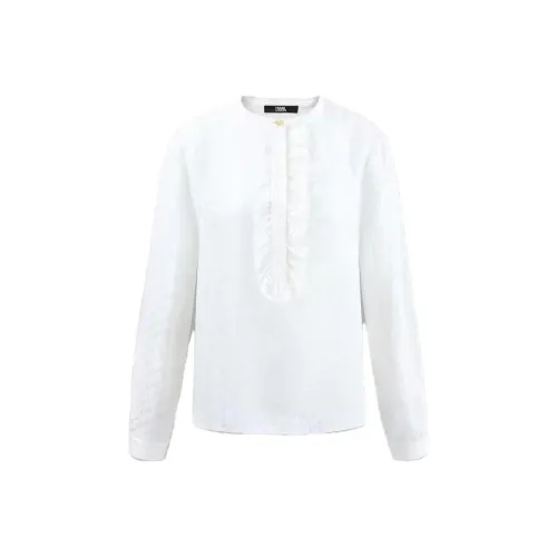 Karl Lagerfeld Рубашка Женская Белая