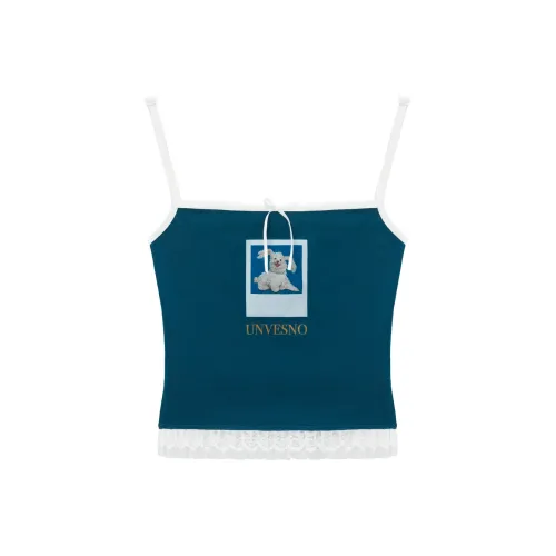 UNVESNO Бурно-синий Женские Камисоли