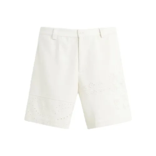 ZARA Морозный Белый Мужские Повседневные Шорты
