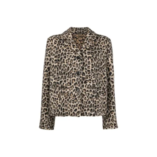 ERMANNO SCERVINO Коричневые Женские Куртки