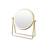 Золотой стенд, стиль [Вращающееся зеркало для макияжа], 1 шт