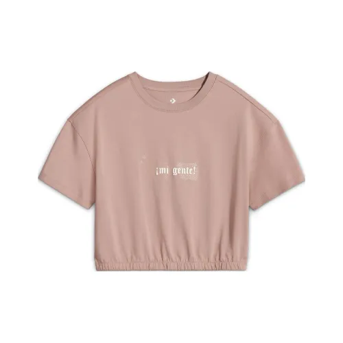 Конверс Розовые Женские Футболки