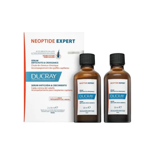 DUCRAY Neoptide Эксперт Эссенция для предотвращения потери волос Укрепляющий и густящий 50 мл*2