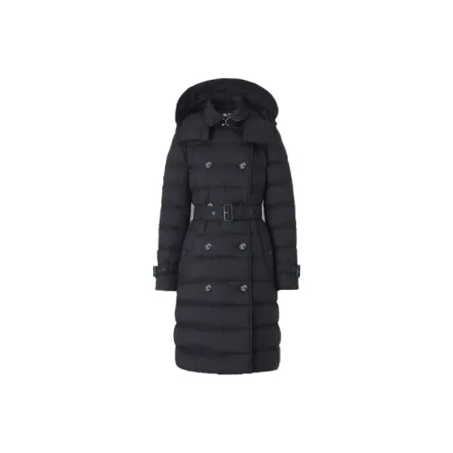 Burberry Пуховик Женские Marine Black
