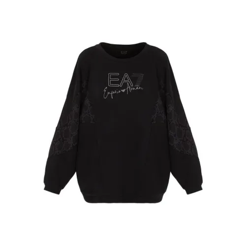 EMPORIO ARMANI EA7 Толстовка Женская Черная