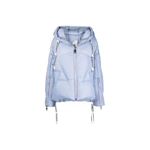 KHRISJOY FW22 Умеренный пуховик женский небесно-голубой