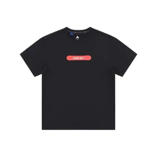 BURTON PHOTO SS25 T-Shirt Унисекс Черный