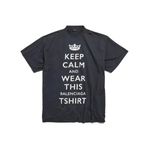 Balenciaga T-Shirt Женская Черная