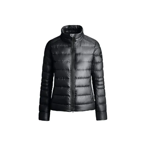 Canada Goose Black Logo Cypress Collection FW21 Пуховик Женский Черный