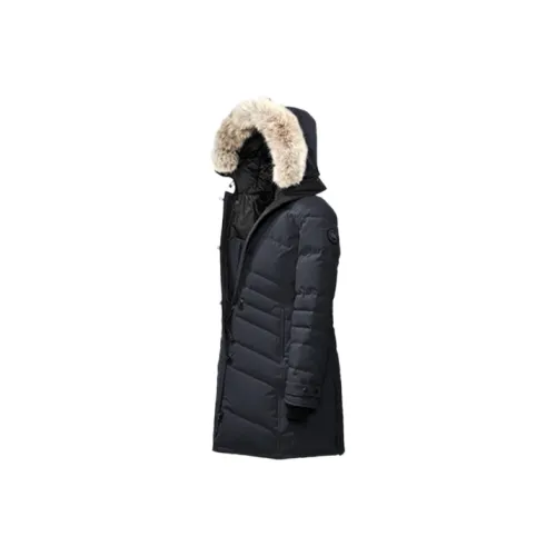 Canada Goose Black Mark Темно-синий Женские пуховики