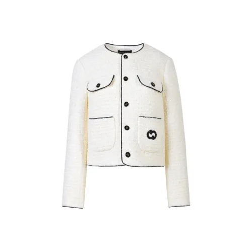 Chester Charles Куртки Пальто Женские Белые