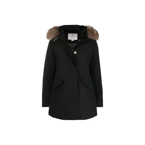 WOOLRICH Черные Женские Пуховики