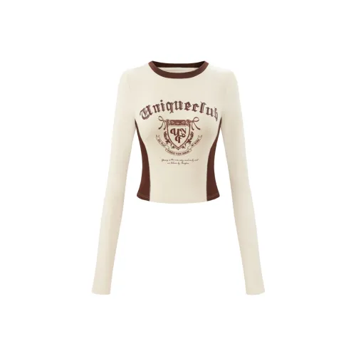 UNIFREE Cropped T-Shirt Shirt Women's