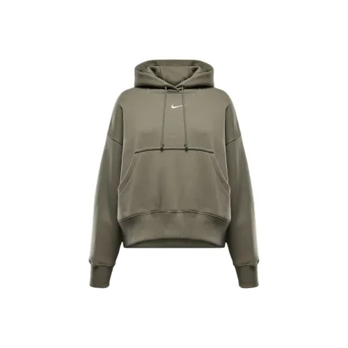 Nike Phoeni Свитшот Женский Светлый Армейский Зеленый