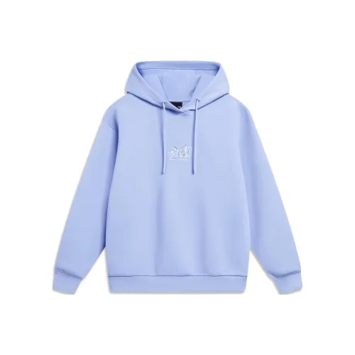 LINING Sports Life Collection Ледниковый серый Синий Женские Свитшоты