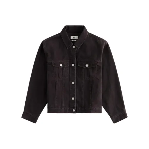 Kith Женские Куртки Черного Цвета