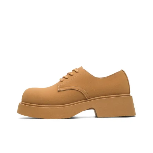 JKEM Мужские повседневные туфли Low Top Khaki Мужские