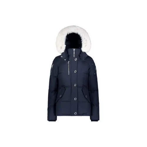 Moose Knuckles Пуховик Зимний Женский Темно-синий