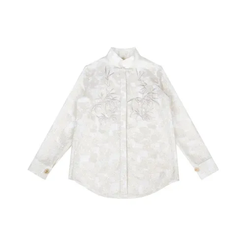 HECO Светло-желтые Женские Рубашки