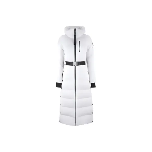 Moose Knuckles Пуховик Зимний Женские Amazonite Белый