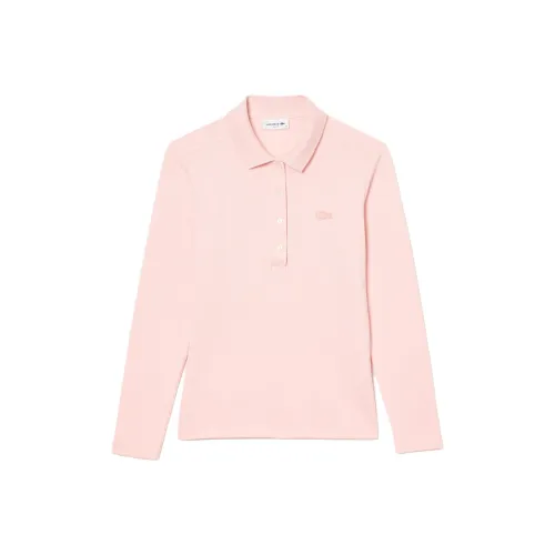 Lacoste Поло Женское Розовое