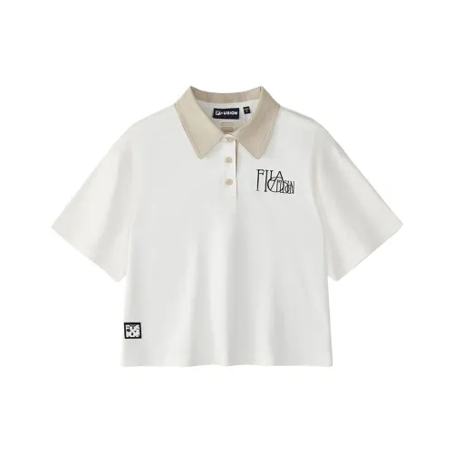 FILA FUSION Облачный белый Женские Поло