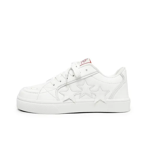 VAEL Покрытие против скольжения амортизация устойчивость к истиранию низкий топ кроссовки для скейтбординга унисекс белый