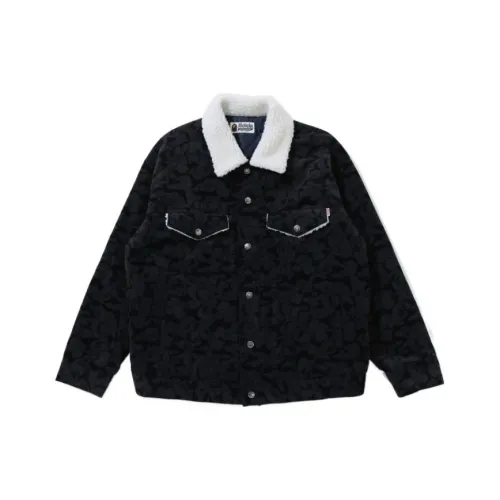 A BATHING APE Темно-синий NYX Женские Куртки