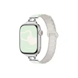 Сердце, три части, силикон, светло-мятный, звездный свет