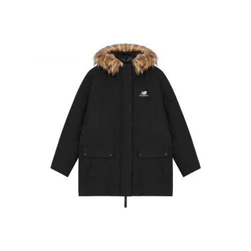New Balance совместный бренд Пуховик Зимний Женский Черный