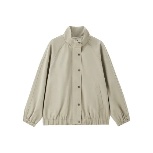 Giordano 15 Светлый хаки Женские Куртки