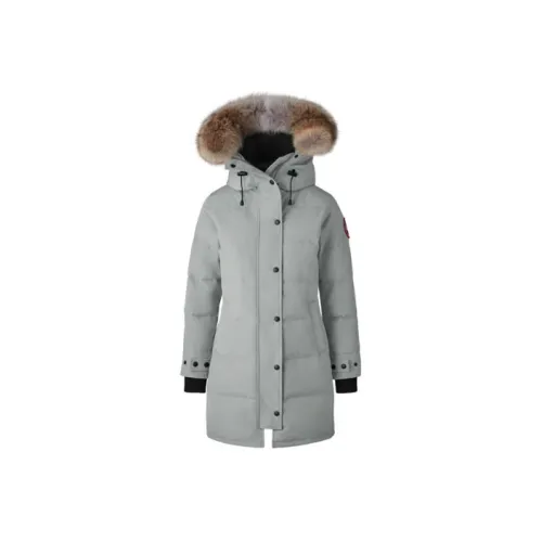 Canada Goose Shelburne Series Пуховик Женский Lime Gray
