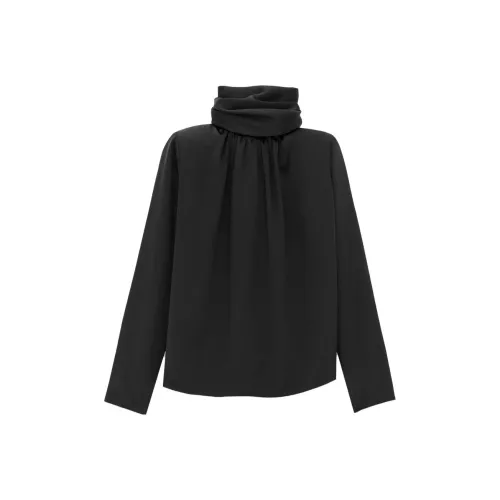 SAINT LAURENT FW23 Рубашка Женская Черная