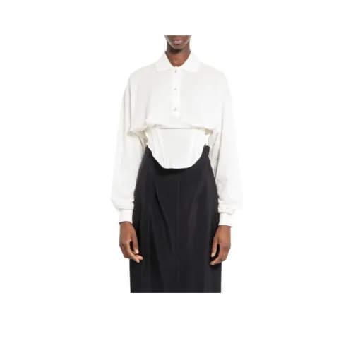 Mugler Белые Женские Рубашки