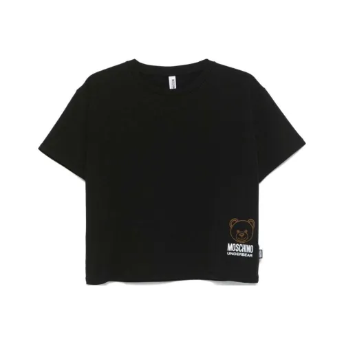 MOSCHINO Черные Женские Футболки