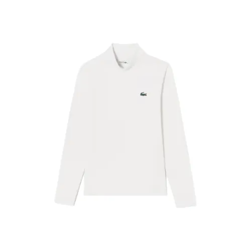 LACOSTE Стандартная футболка Женская Белая