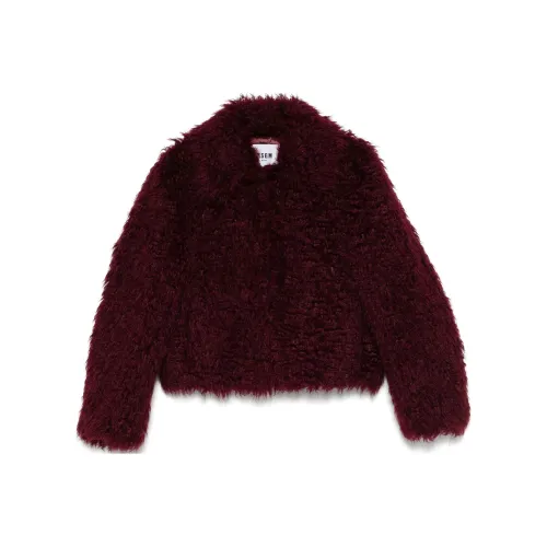 MSGM FW24 Куртки и Пальто Женские Бордовый