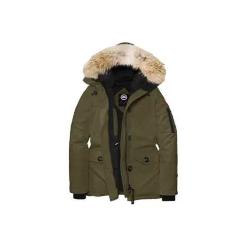 Canada Goose Пуховик Женские Зеленый