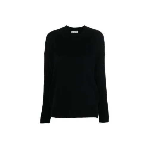 JIL SANDER Черный Женские Кашемировые Свитеры