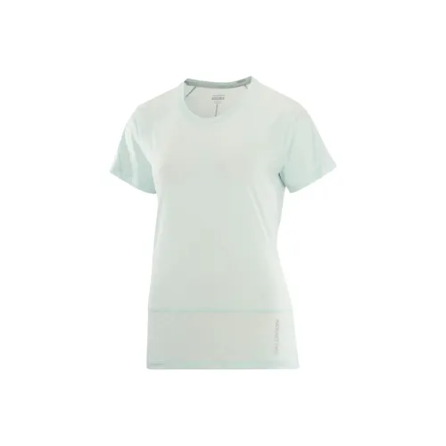 SALOMON CROSS RUN T Рубашка Женская Haze Синий