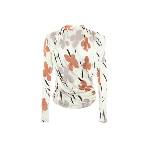 BESIONIA SS24 Рубашка Женская Розовая с цветами