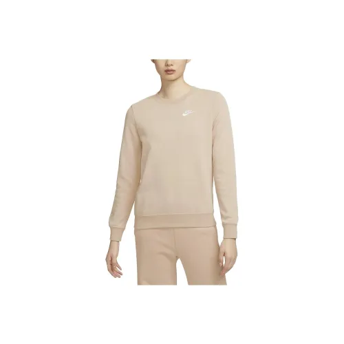 NIKE Дюнный белый Женские Свитшоты