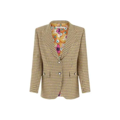 Alessandra Rich Куртки и Пальто Женские Коричневые