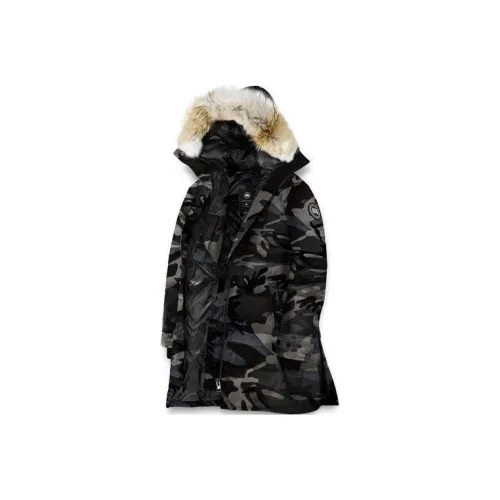 Canada Goose Shelburne Series Пуховик PARKA Пальто Женское Камуфляж Черный