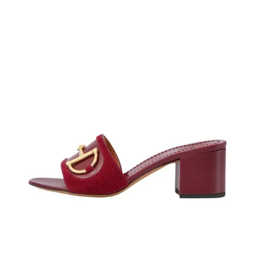 GUCCI Шлепанцы Женские Red