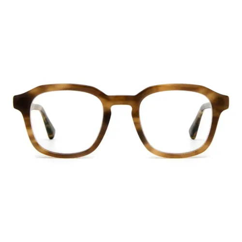 MYKITA Ацетат Квадратные Оправы для Очков Мужские Коричневые