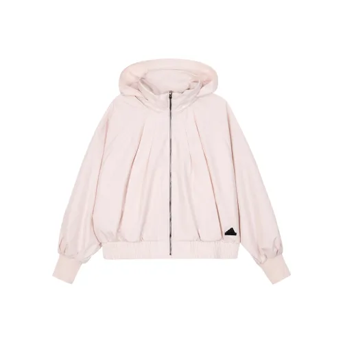 Adidas Серо-розовые Женские Куртки