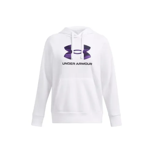 Under Armour Rival Fleece Белый Женский Свитшот